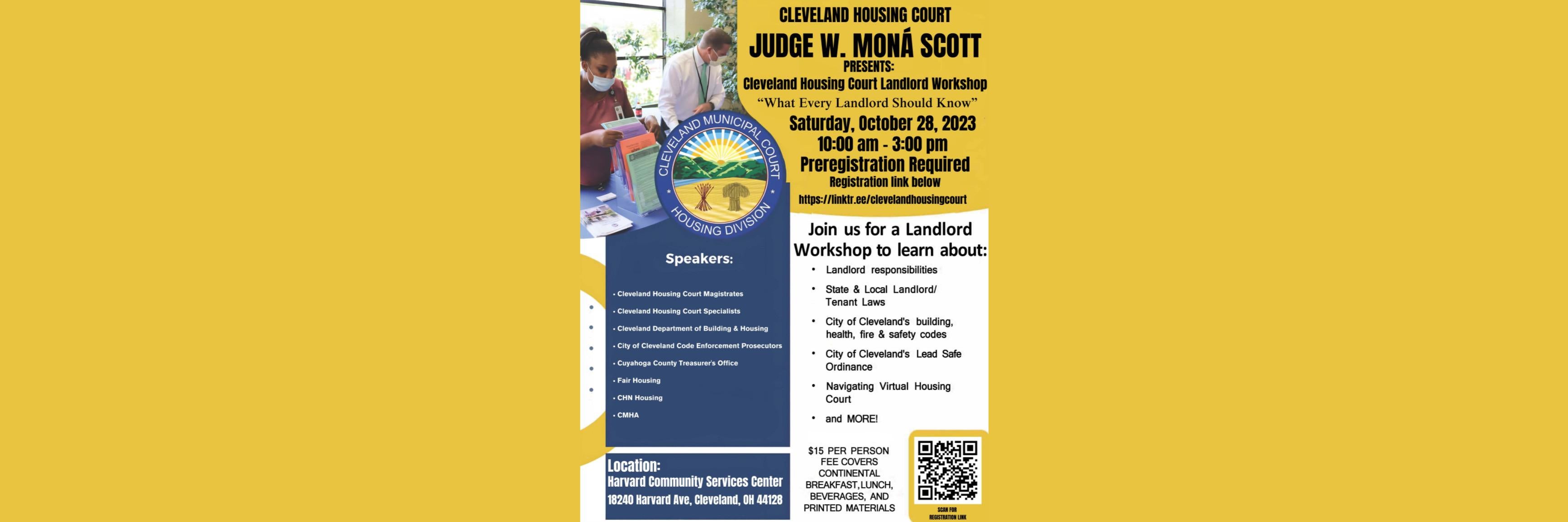 Landlord Workshop 10/28/23